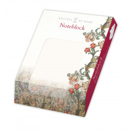 Noteringsblock William Morris